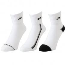 Yonex Sportsocken Quarter weiss - 3 Paar